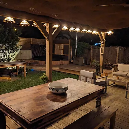 Avec Jardin, Terrasse Couverte, Et Bain Nordique - 8 Personnes * Anglet