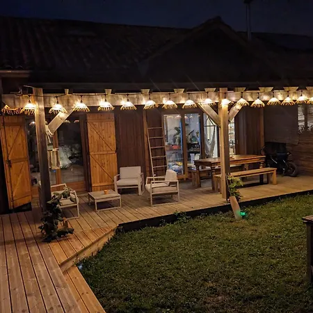 Avec Jardin, Terrasse Couverte, Et Bain Nordique - 8 Personnes 앙글레